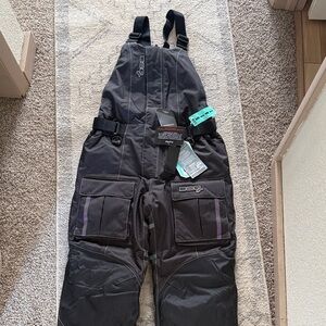 DSG Charcoal Snow Bib with Adjustable Straps